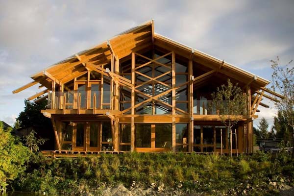 постройка деревянного дома